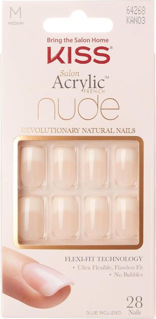 Nails Salon Acruylic Nude Cash